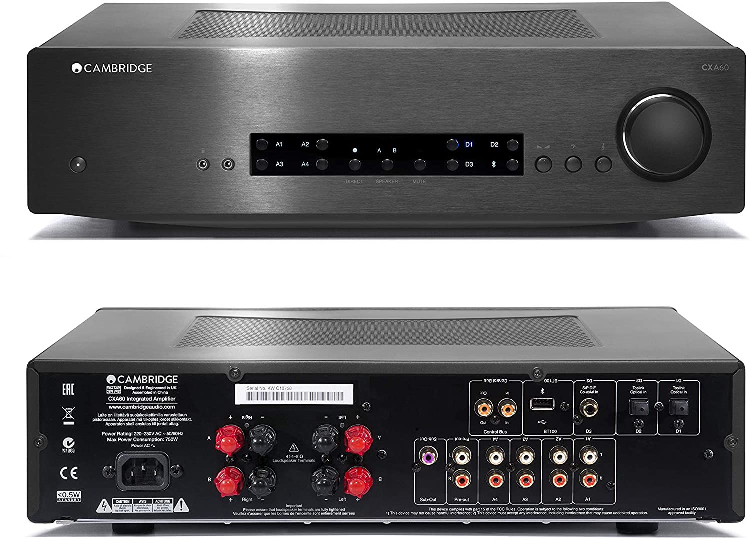 Cambridge Audio Axr100 Vs Cxa60